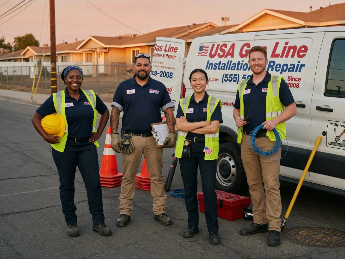 Gas Line Installation company in Mosquero, NM